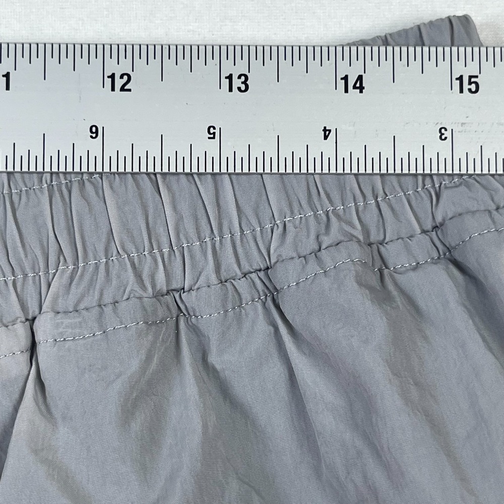 Gray Men's Active Drawstring Shorts - Picture 5 of 8